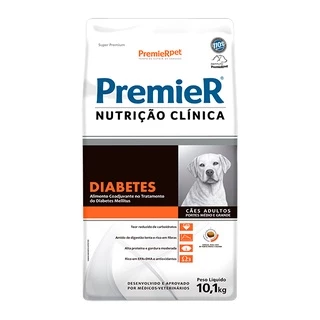 Premier Nutrição Clínica Diabetes para Cães Adultos 10,1Kg
