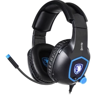 Fone de ouvido Headset Gamer Sades Dazzle 7.1 50mm Usb Sa-905