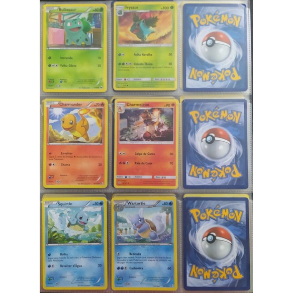 Lote 26 Pokémons 1° Geração - Pokémon TCG Original