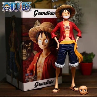 28cm Boneco One Piece Luffy Action Figure Boneca 11 polegadas