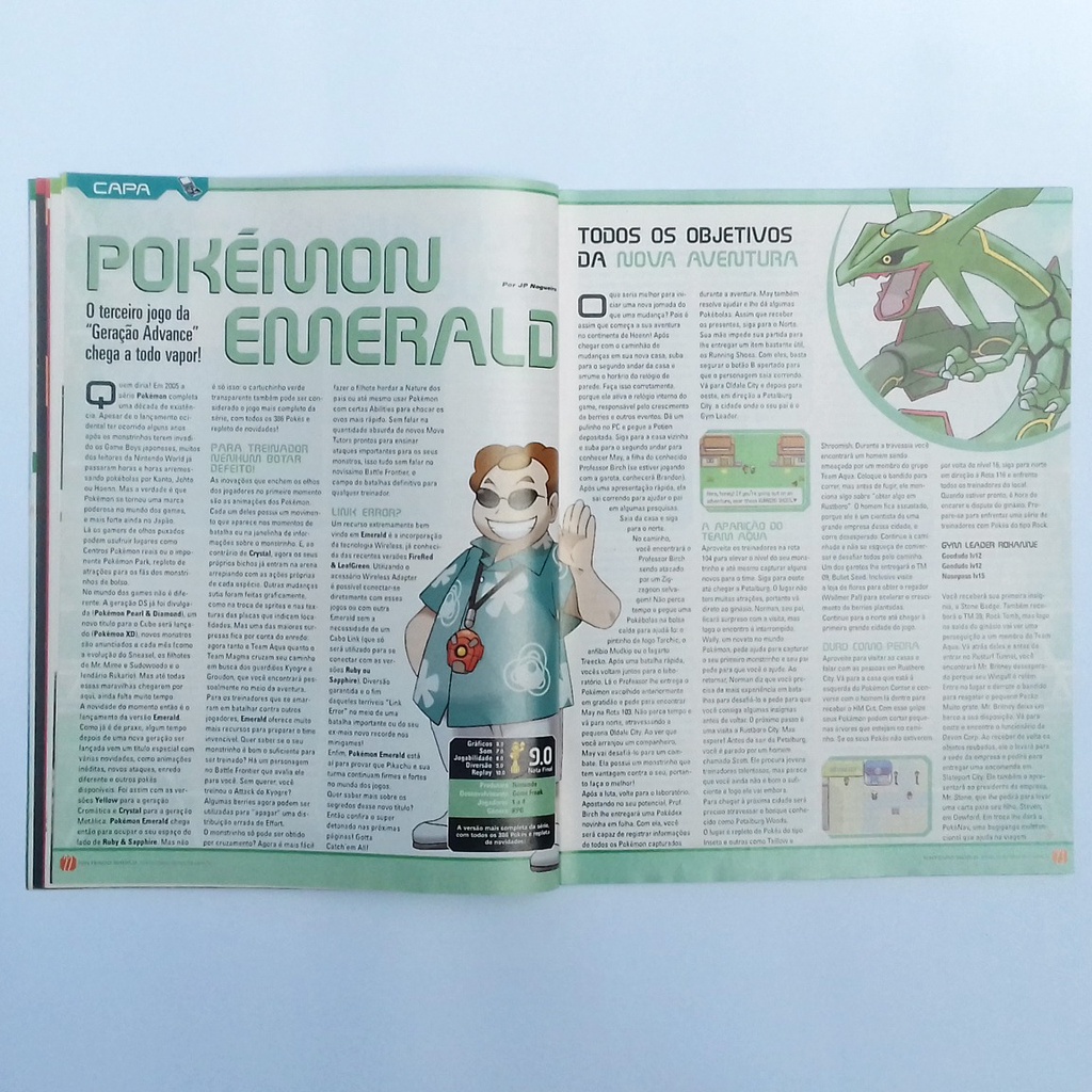 Revista Nintendo World número 82. Pokemon Emerald, Zelda GC