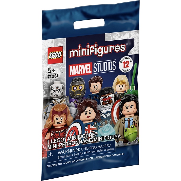 Lego Minifigures 71031 Marvel Studios Capitã Carter | Shopee