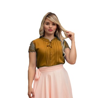 Blusa Blusinha Camisa Feminina Manga Curta Social Executiva Evangelica  Barata Atacado Moda Blusas Femininas Blusas Evangelicas Blusas Atacado -  Escorrega o Preço