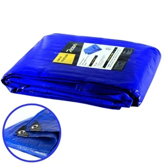 Lona Carreteiro 100 Micras Leve 5 x 5 Metros Azul APM7020014 REXON em Oferta na Shopee