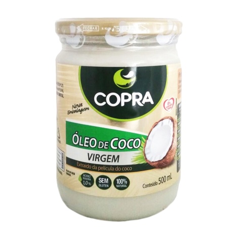 Óleo de Coco Virgem 500ml - Copra