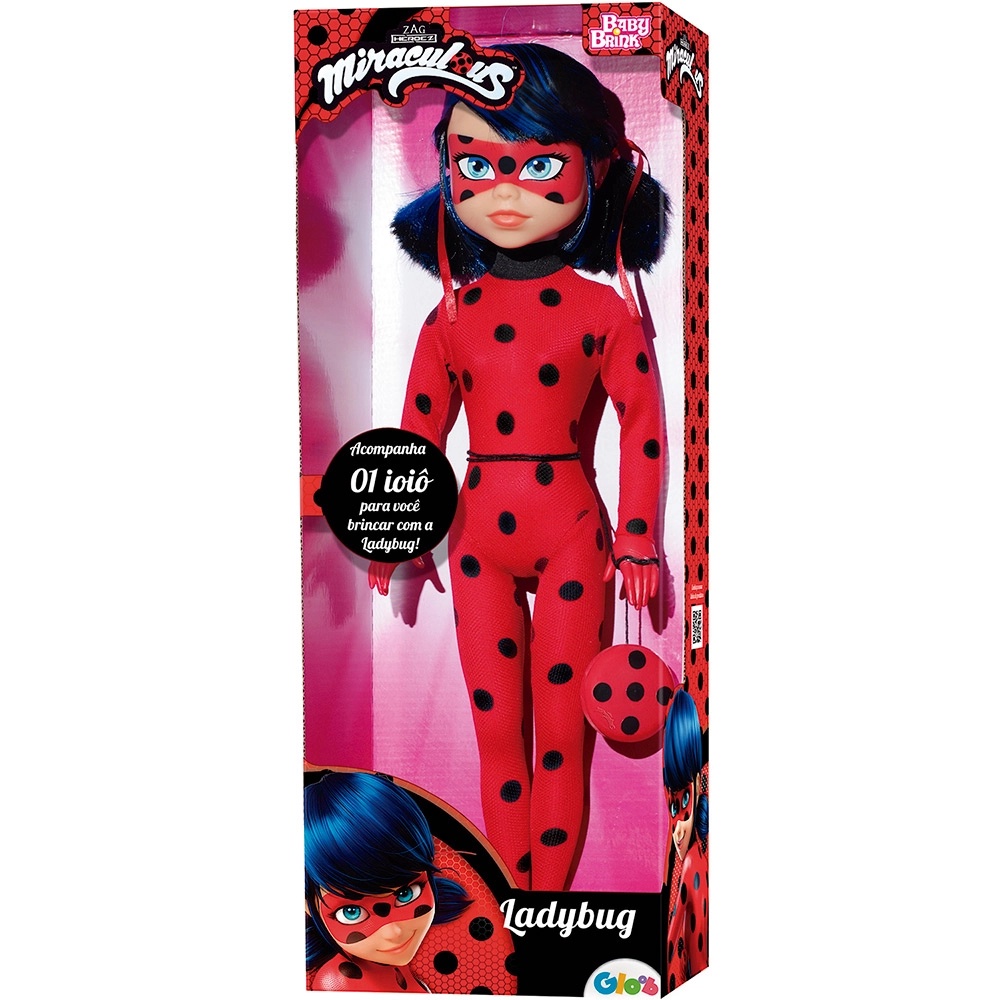 Kit de Acessórios Miraculous Ladybug 9 Peças Multikids – BR1763