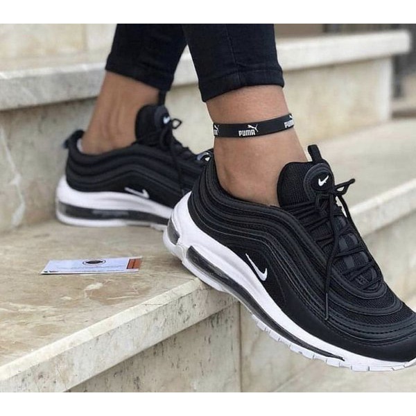 Air max 97 masculino preto sale e branco