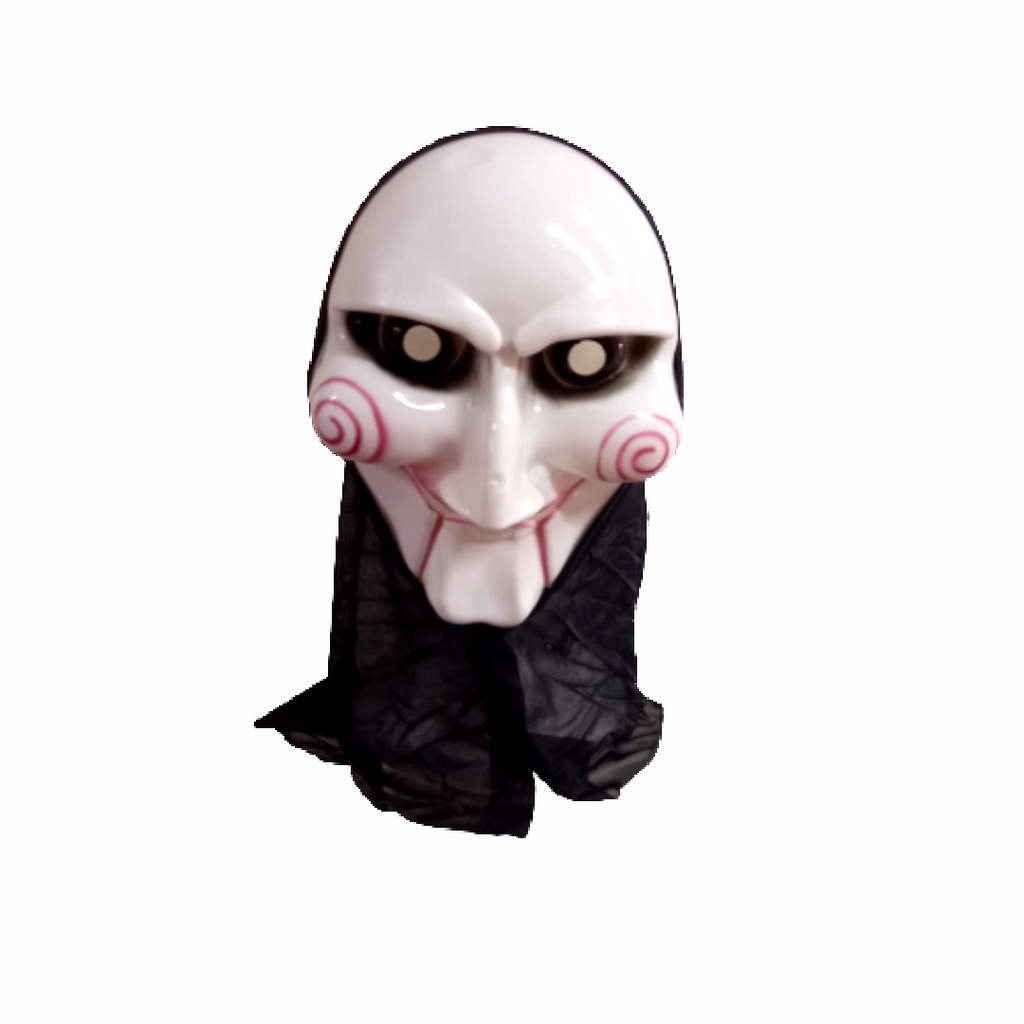 Máscara Terror Filme Jogos Mortais Jigsaw Halloween Cosplay