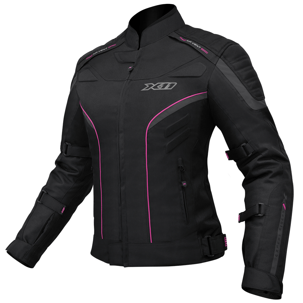 Jaqueta X11 Iron 2 Feminina Preta e Rosa Shopee Brasil