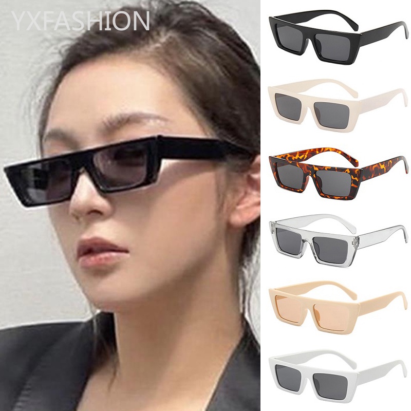 Óculos De Sol Femininos Retrô Clássicos Armação Quadrada Masculinos