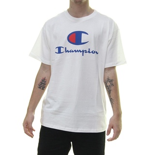 Camiseta Champion Big Logo Cinza - Compre Agora