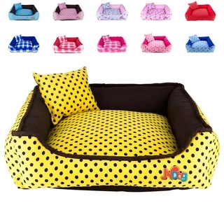 Cama Pet Para Cachorro e Gato Caminha Quadrada Para Raças Pequenas e Medias Lavável JN Dog