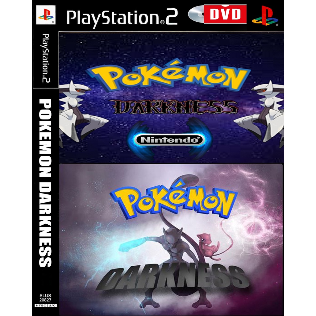 Pokemon Darkness Playstation 2 Jogo em Disco Shopee Brasil