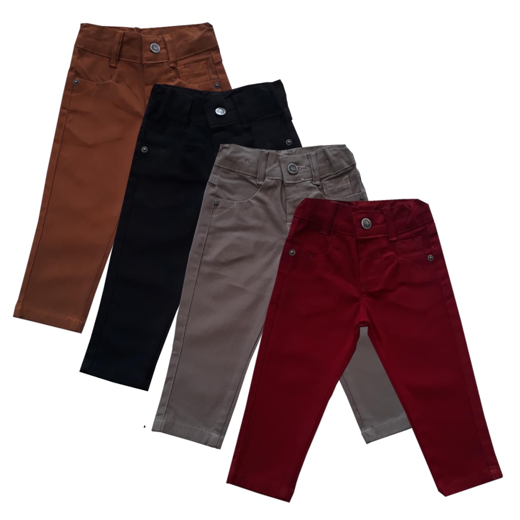 Calça infantil best sale preta masculina