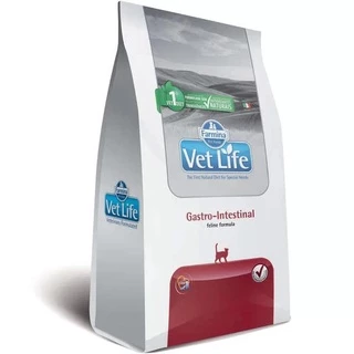 Ração Vet Life Natural Gastro Intestinal Gatos Adultos 400G