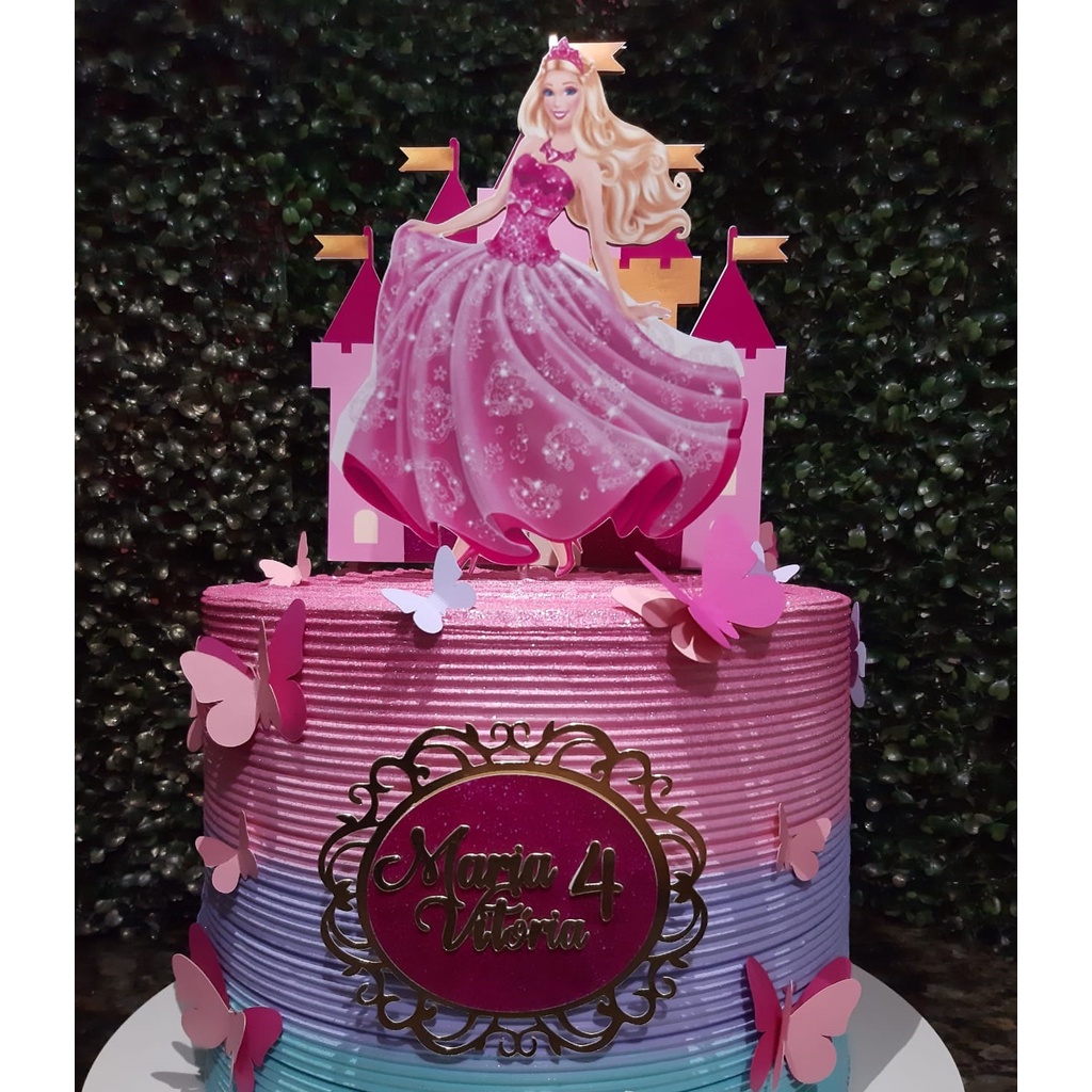 Jenny Cake - Bolo barbie muito especial para o aniversario