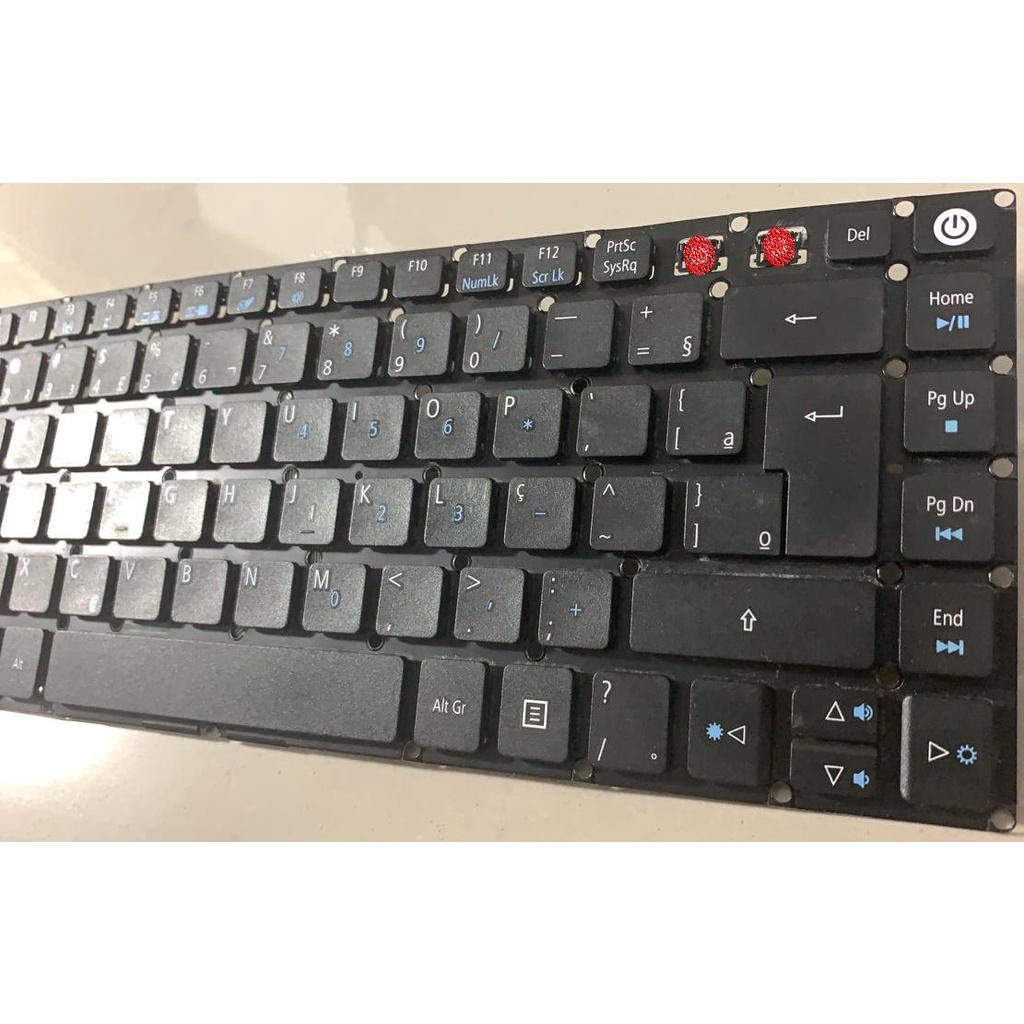 Teclas Avulsas Notebook Acer P/n: Lv4t-a50b