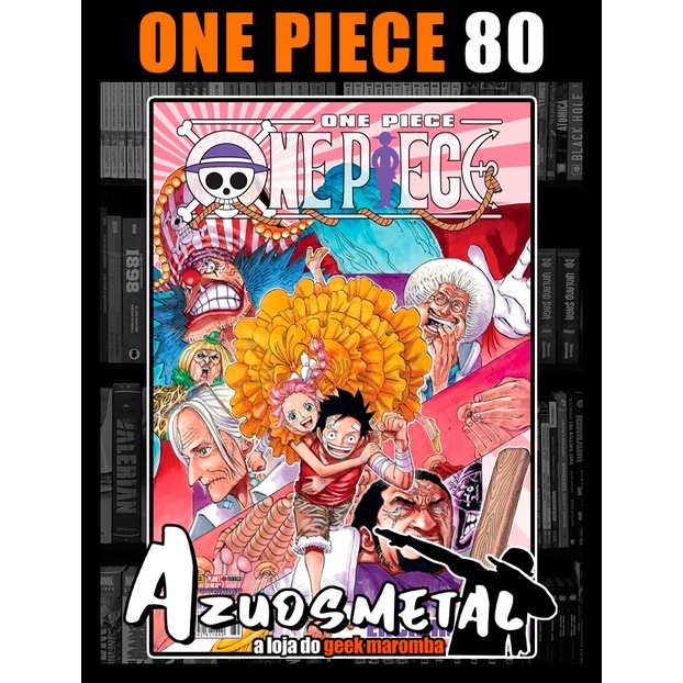 One Piece - Vol. 80 [Mangá: Panini] | Shopee Brasil