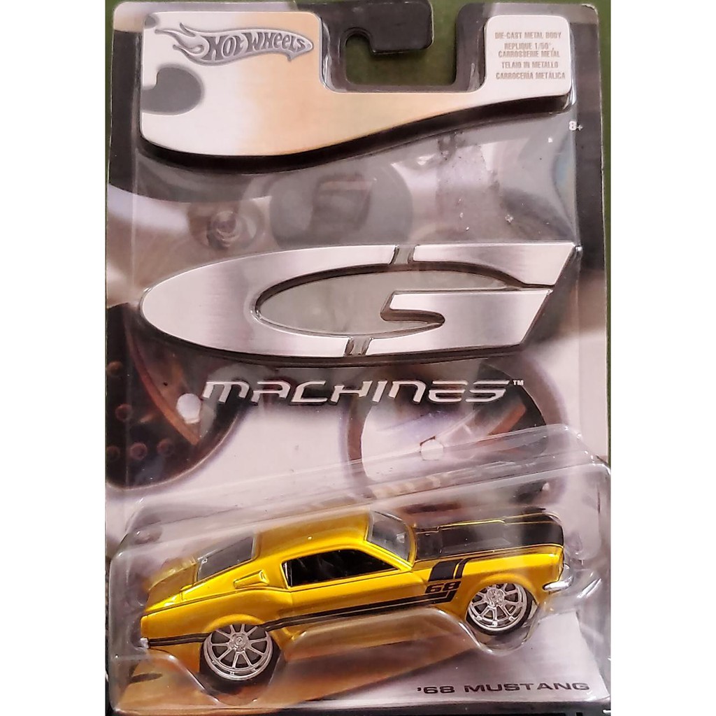 Hot Wheels. G Machines. 1968 Mustang Gold Edition