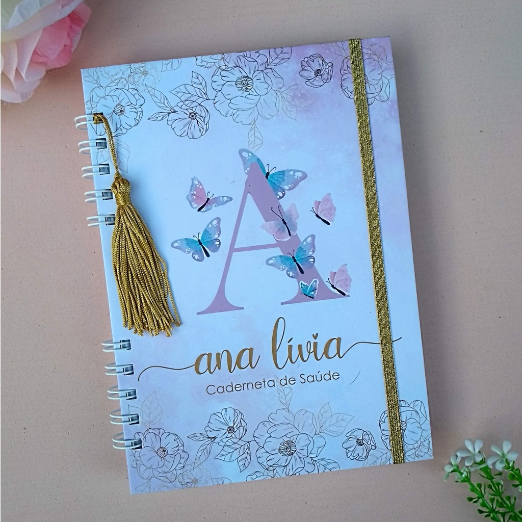 Caderneta de Vacinação Personalizada Capa Dura | Shopee Brasil