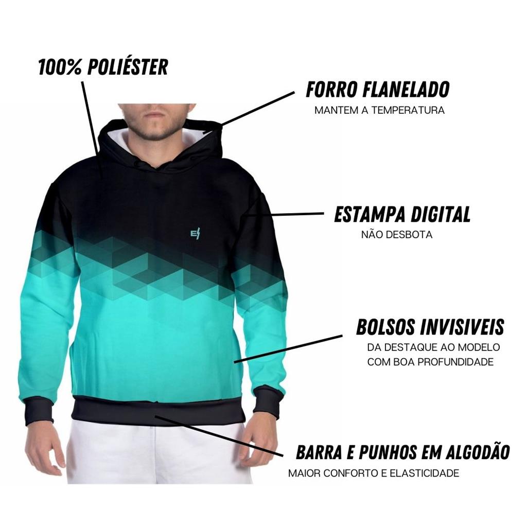 Moletom Masculino Dólar Estampa 3D Blusa de Frio Com Capuz Macio e  Confortável de Poliéster Gênero:Feminino;Cor:Preto;Ta