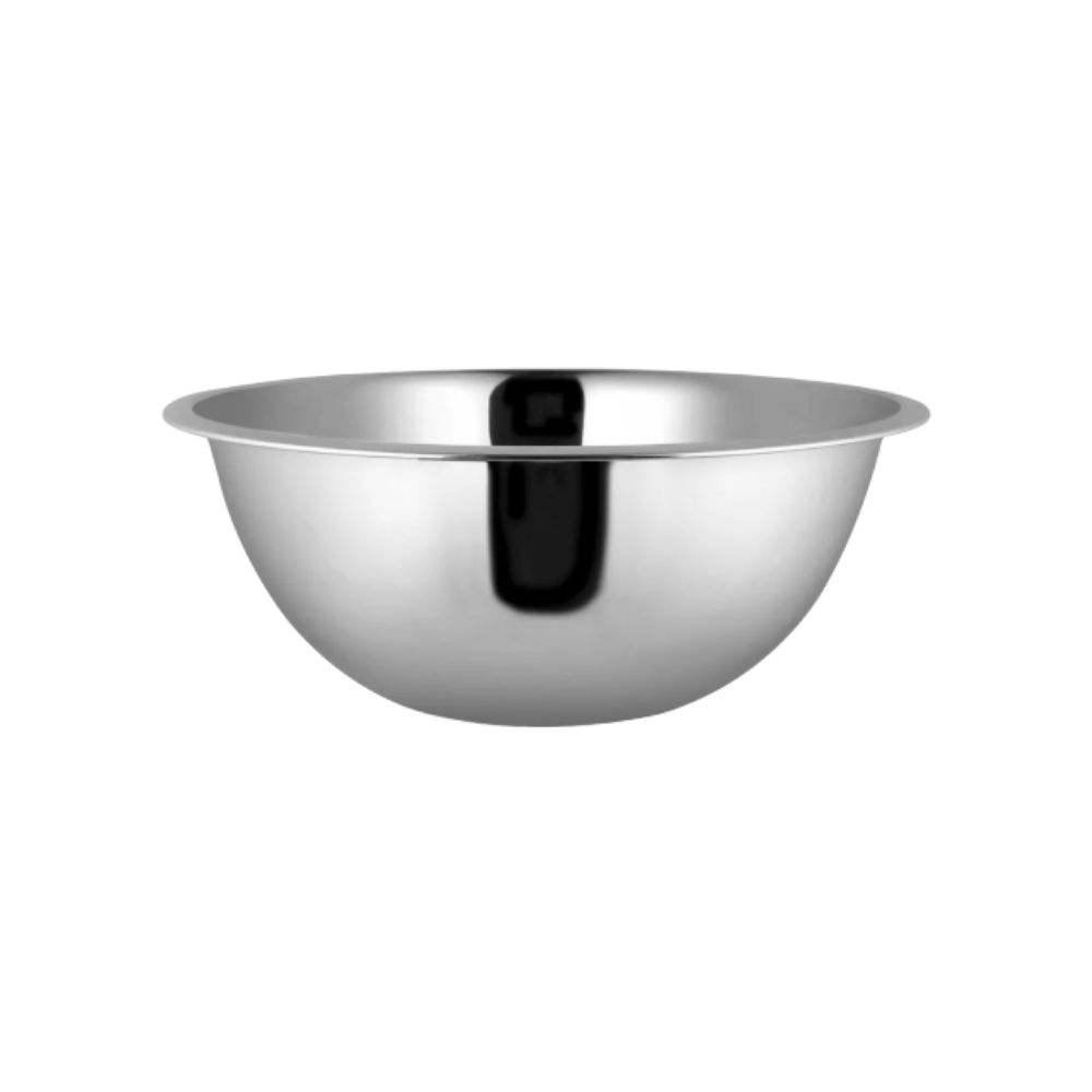 Tigela Bowl 24 Cm Em Aço Inox Yazi Prata Cozinha Completa Fu