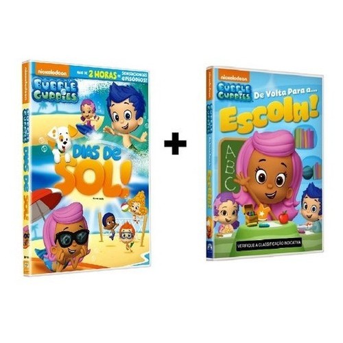 3 DVDs - Bubble Guppies 3a Temporada Completa