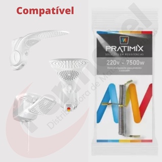 Resistencia Duo Shower/turbo 7500w 220v - Pratimix Ld0275