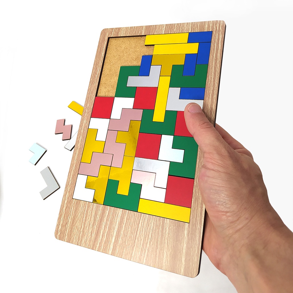A lógica do encaixe: baixe e imprima jogo de Tetris Gratuito