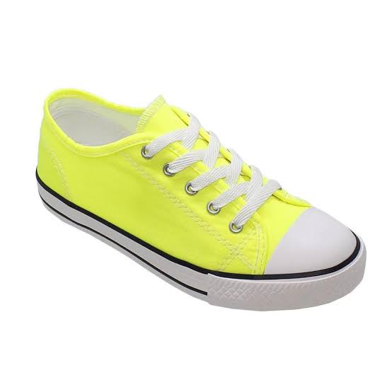 All star hot sale neon infantil