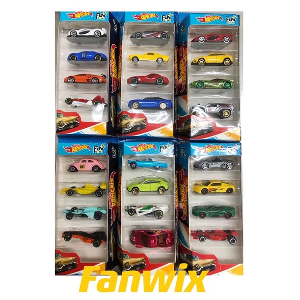 Kit 5 Carrinhos Hot Wheels Sortidos Original Coleção Brinde