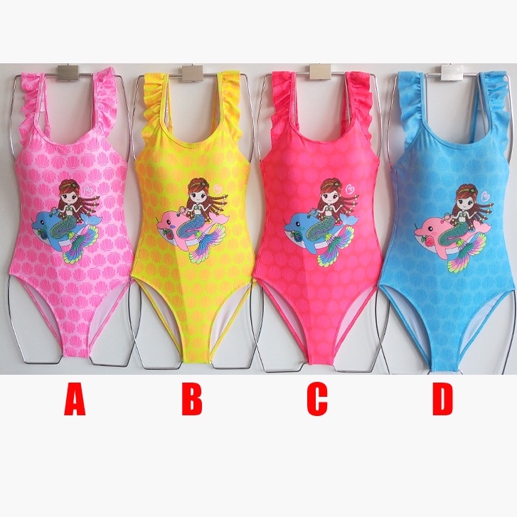 Roupa Infantil Criança Menina Piscina Férias Sereia Lilás Uv