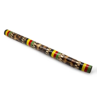 Instrumento Musical tradicional Pau de Chuva 70cm em Madeira cor Olodum em Umbaúba
