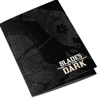 Livro Blades in the Dark: Divisoria do Mestre RPG - Buro - Novo