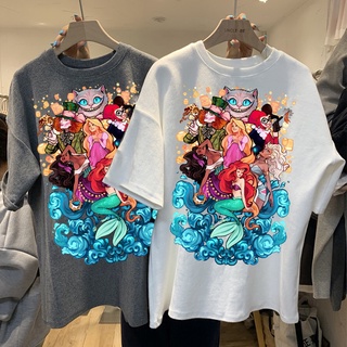 Blusa com Decote V e Estampa Mini Print Verde - Disney