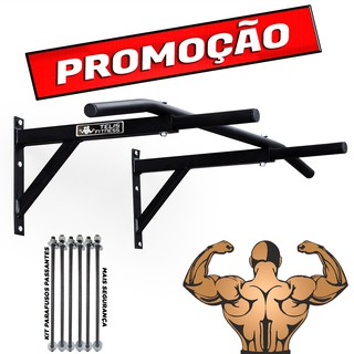 🟠 Barra fixa de parede – Vip Fitness