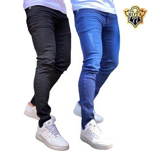 Calça jeans hot sale masculina na promoção