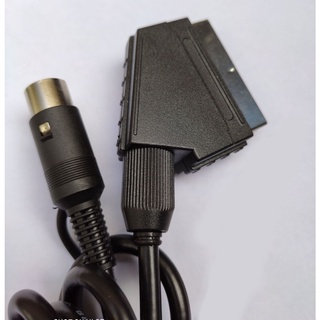 Cabo Rgb Scart Mega Drive 1 Sync On Csync + Som Stereo