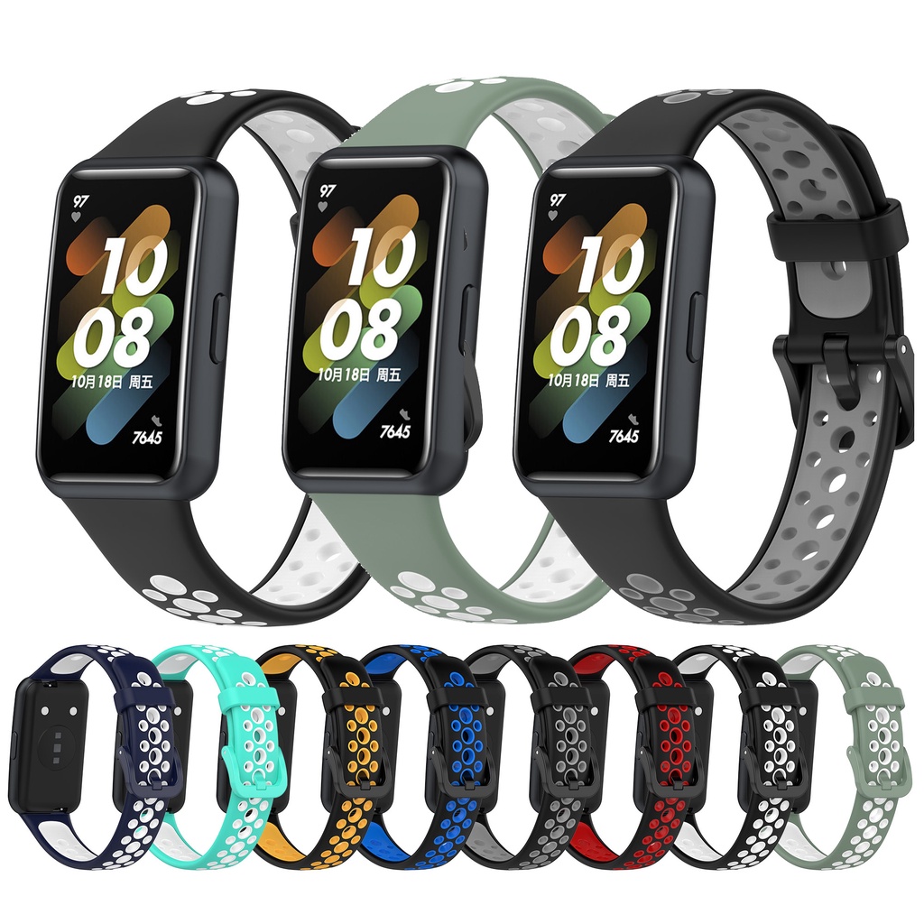 Pulseira De Silicone Para Banda Huawei 7 8 Soft Fashion Waterproof sport band