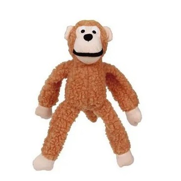 Brinquedo Macaco Pelúcia Kelev Jambo Tam G Para Cães Cor Marrom Desenho  Macaco Kelev