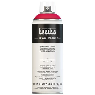 Tinta Spray Base Água Liquitex 400ml 0110 Quinacridone Crimson