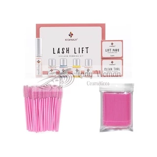 Lash Lift Lifting Iconsign + 50 Escovinha + 100 Microbrush