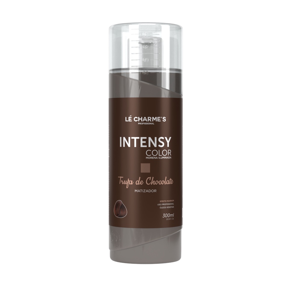 MATIZADOR TRUFA DE CHOCOLATE LÉ CHARMES INTENSY COLOR 300ML | Shopee Brasil