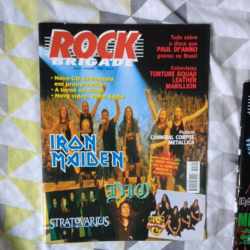 Revista Rock Brigade | Shopee Brasil