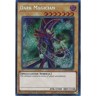 Carta de Yugioh: Mago Negro - CT14-PT001 Secreta Rara