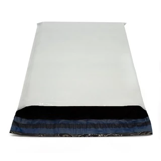 50 Envelope plastico de segurança Branco Inviolável 26x36