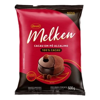 Cacau em Pó 100% Natural Alcalino Harald Melken 500g