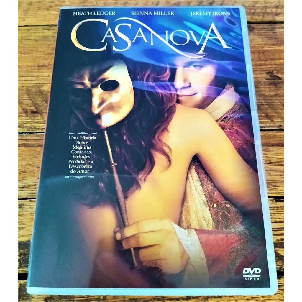 Dvd Original - Casanova - Filme - Dublado | Shopee Brasil