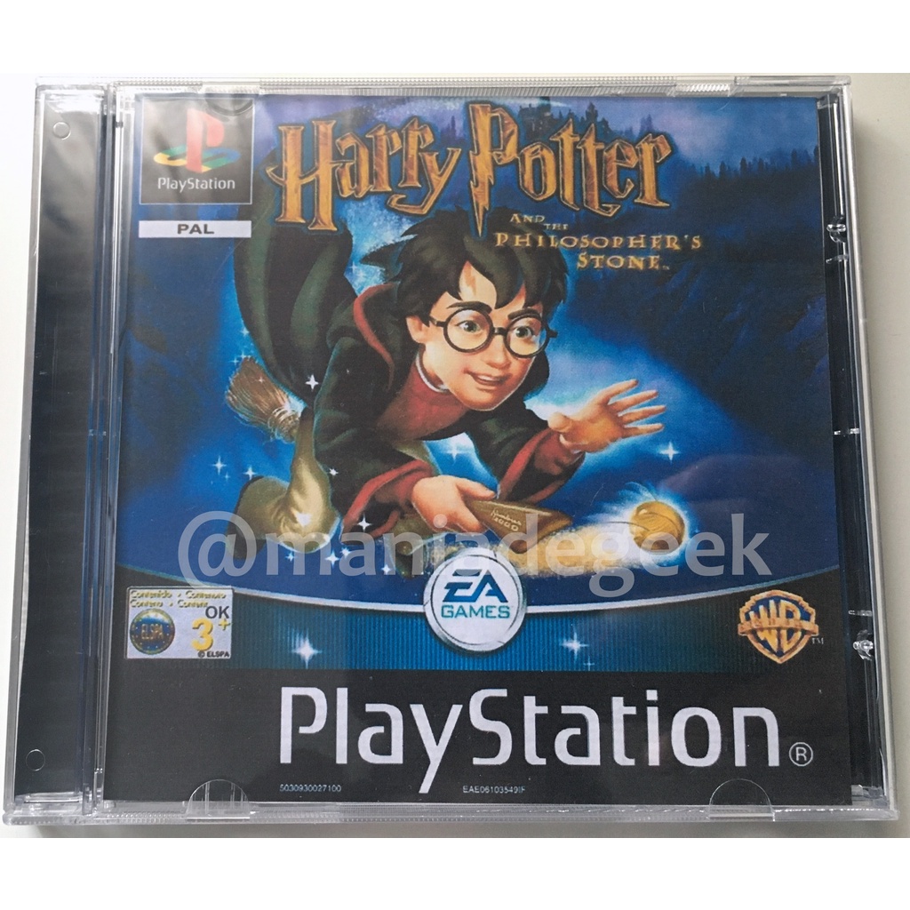 Jogo Harry Potter e a Pedra Filosofal de Play1 PsOne | Shopee Brasil