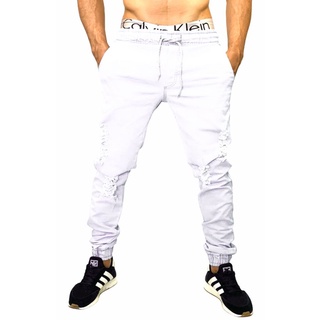 Calça moletom hot sale jeans masculina